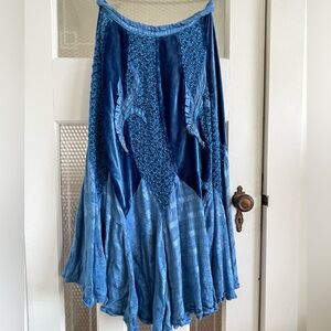 Patchwork mermaid skirt